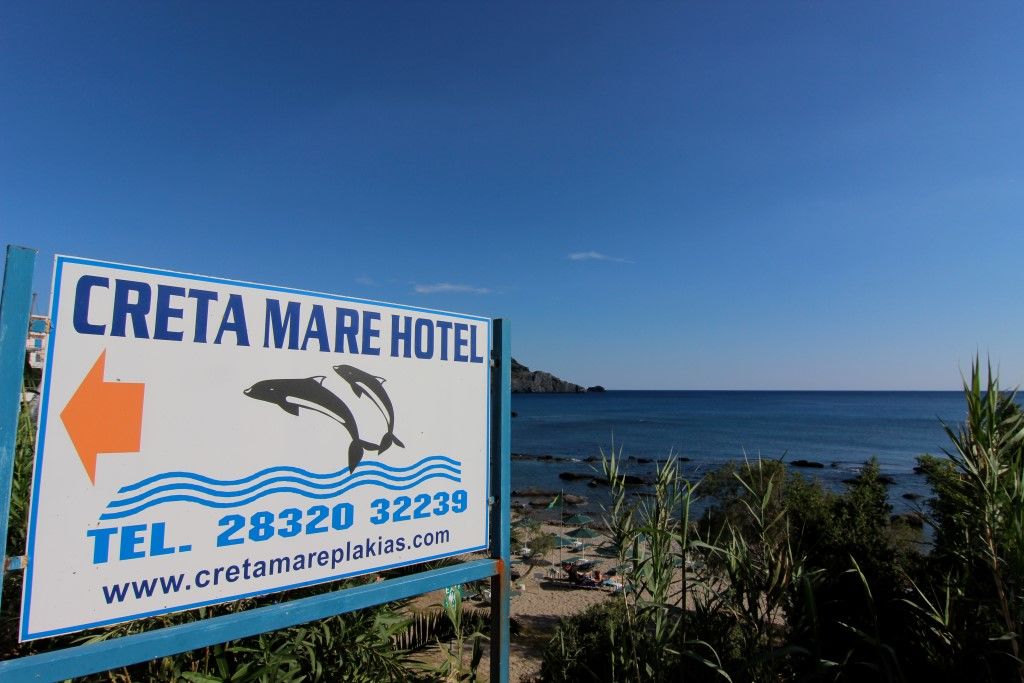 Creta Mare Hotel Plakias Exterior photo